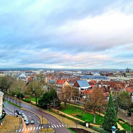 Le Perchoir, High-End & Panoramic View Apartment ทรัวส์ ภายนอก รูปภาพ
